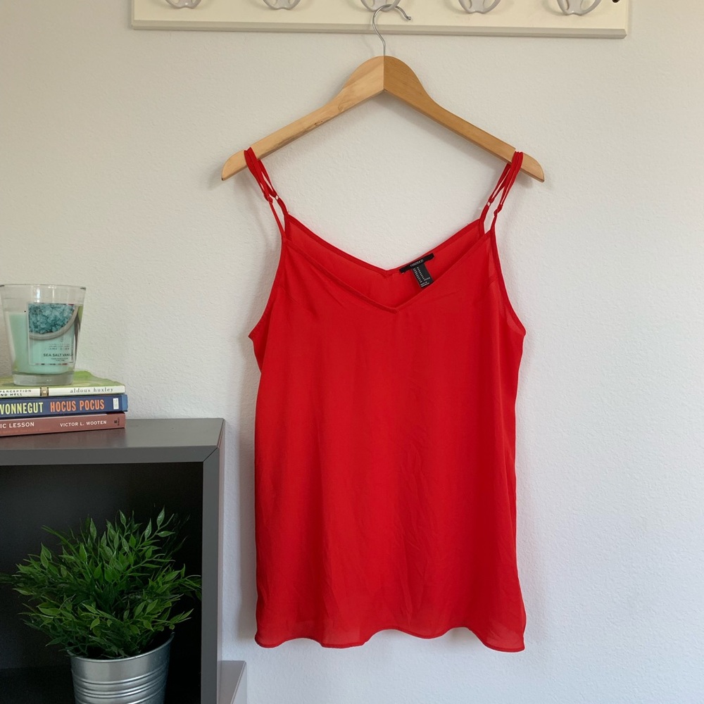 F21 Red Top - Picture 2 of 7